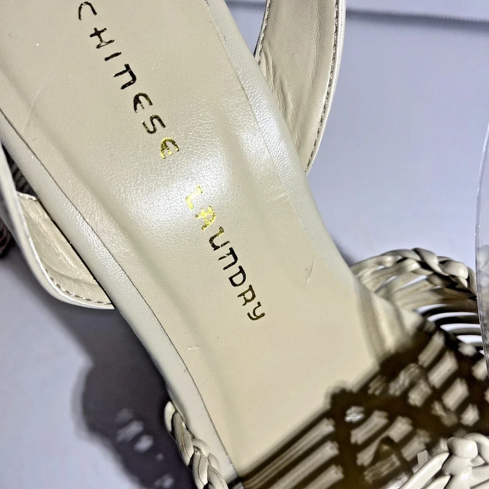 Chinese Laundry Simple Sweet Wedge Sandals Women's 8.5 NWOB
